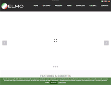 Tablet Screenshot of elmoitaly.com